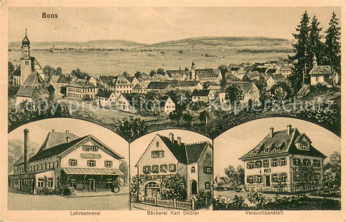 Boos Schwaben Panorama Lehrsennerei Baeckerei Karl Dobler Versuchsanstalt