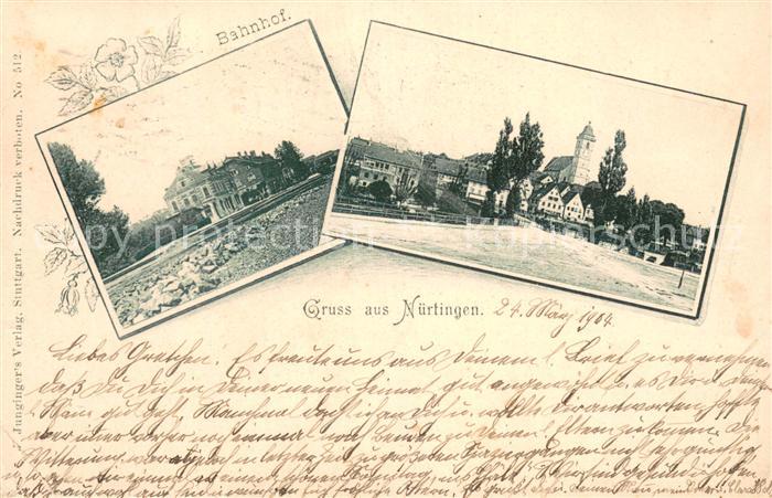 Nuertingen Bahnhof Kirche