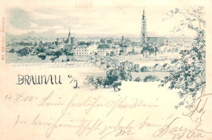 Braunau Inn Panorama