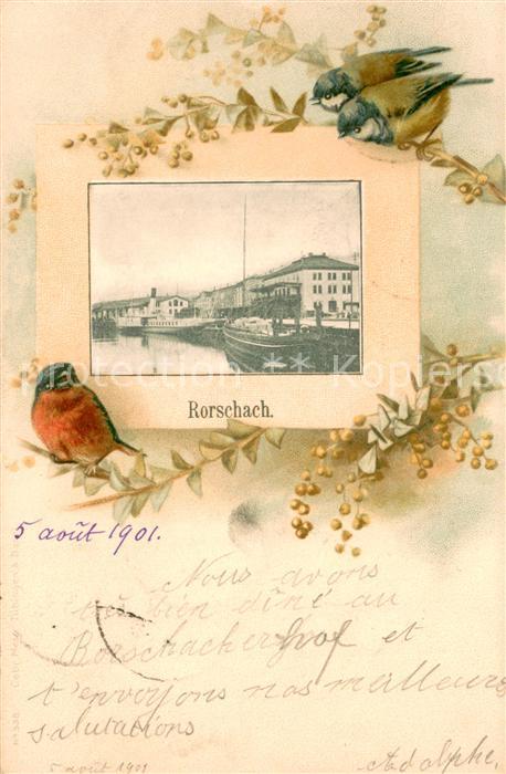 Rorschach Bodensee Partie am Hafen