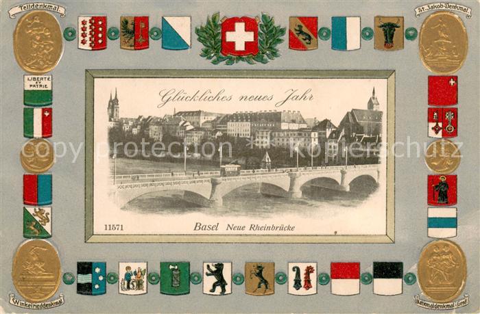 Basel BS Neue Rheinbruecke