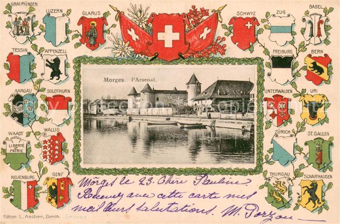 Morges Arsenal Staedteflaggen