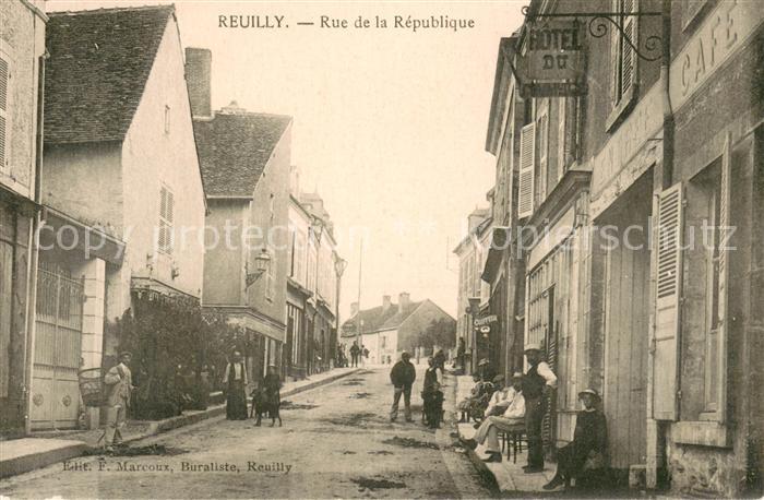 Reuilly Eure Rue de la Republique