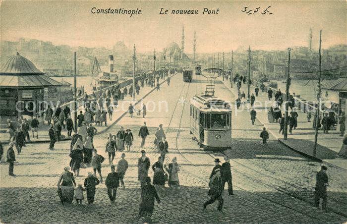 Constantinople Le nouveau Pont