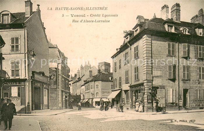 Vesoul Haute Saone Credit Lyonnais Rue d’Alsace Lorraine