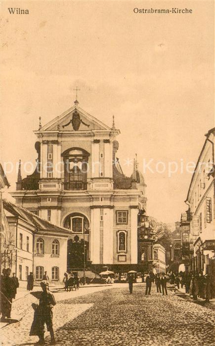 Wilna Wilno Ostrabrama Kirche