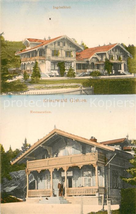 Glatzen Marienbad Tschechien Jagdschloss Kaiserwald Restauration