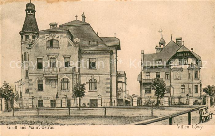 Maehrisch Ostrau Ostrava Villen Loewy