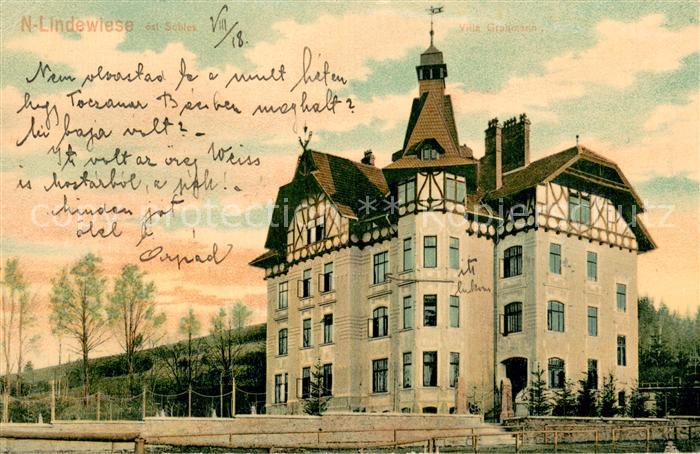 Lindewiese Tschechien Bad Villa Grohmann