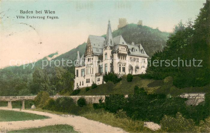 Baden Wien Villa Erzherzog Eugen