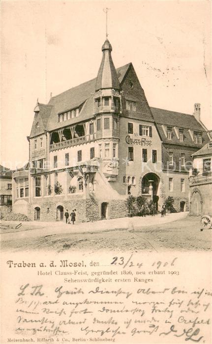 Traben-Trarbach Hotel Clauss Feist