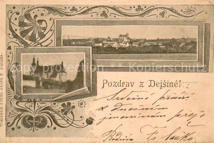 Dejsina Deuschina Czechia Panorama Kirche