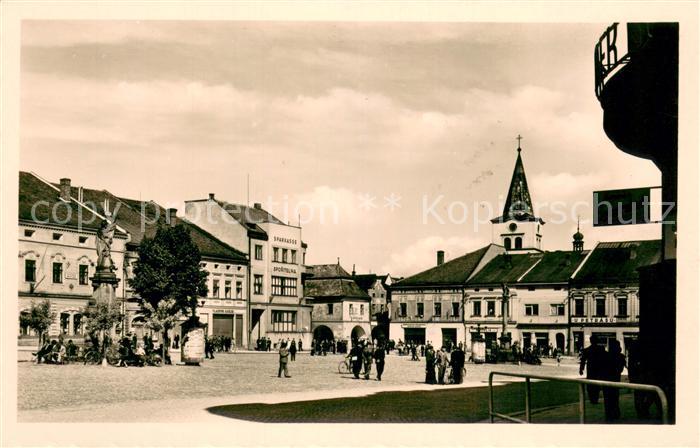 Wallachisch Meseritz Valasske Mezirici Czechia Marktplatz Brunnen