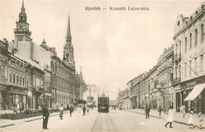 Ujvidek Kossuth Lajos-utca