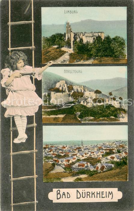 Bad Duerkheim Limburg Harbenburg Stadtansicht