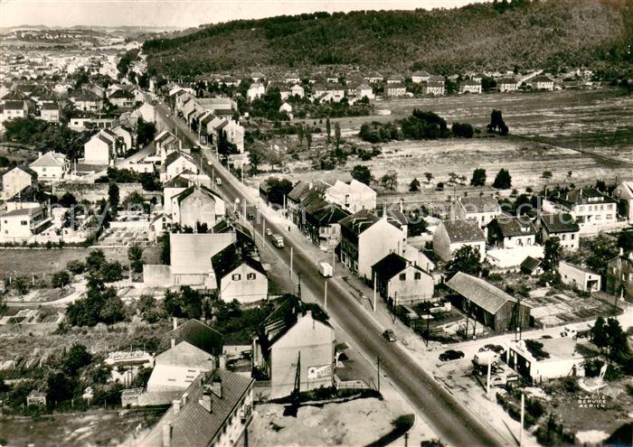 Stiring-Wendel La Route Nationale Vue aerienne