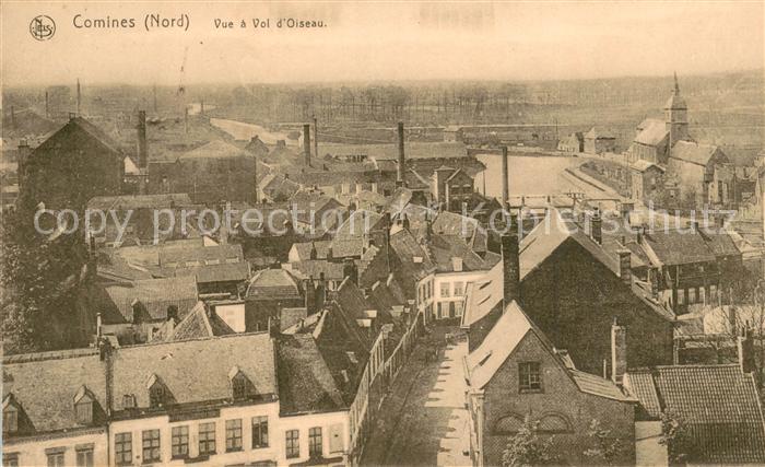Comines 59 Vue a Vol d_Oiseau