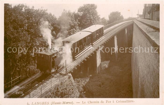 Langres 52 Le Chemin de Fer a Cremaillere