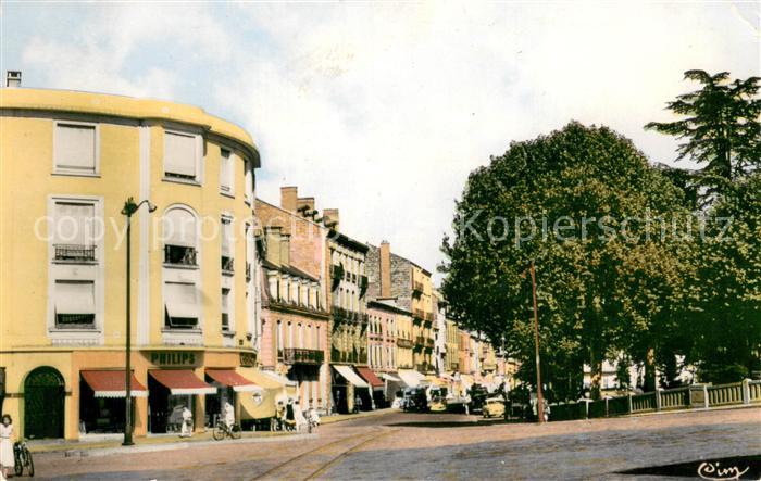Roanne 42 Les Promenades et Rue Alsace Lorraine