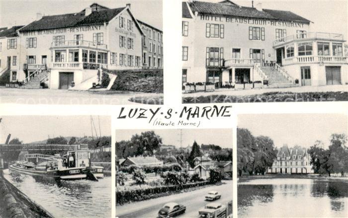 Luzy-sur-Marne Hotel Beausejour Restaurant Son Salon Bar Ses Terrasses Sa Baigna