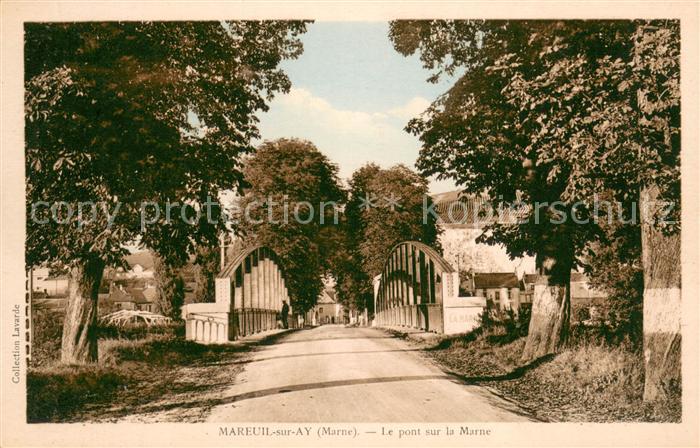 Mareuil-sur-Ay Le pont sur la Marne