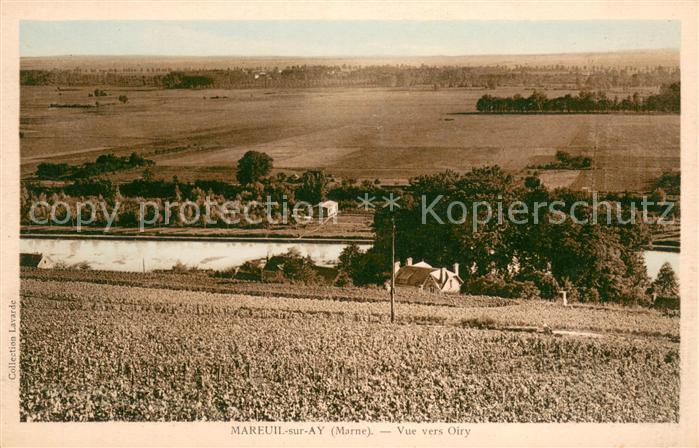 Mareuil-sur-Ay Vue vers Oiry