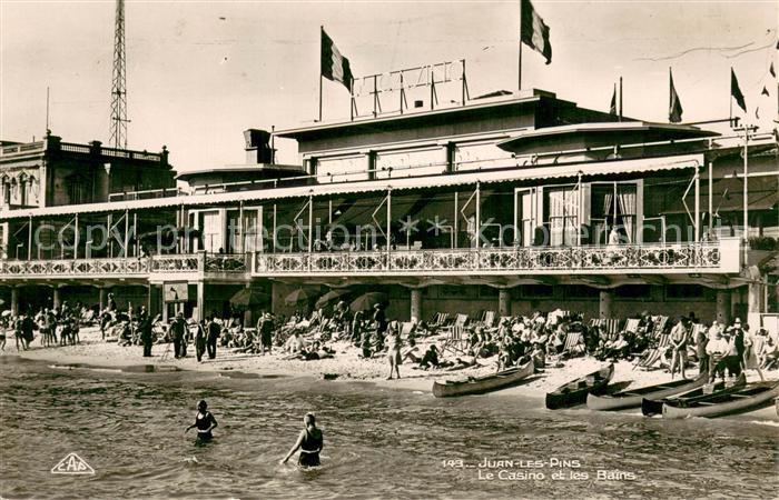 Juan-les-Pins Antibes 06 Le Casino et les Bains