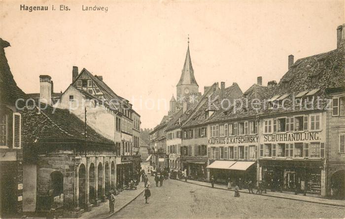 Hagenau Elsass Landweg
