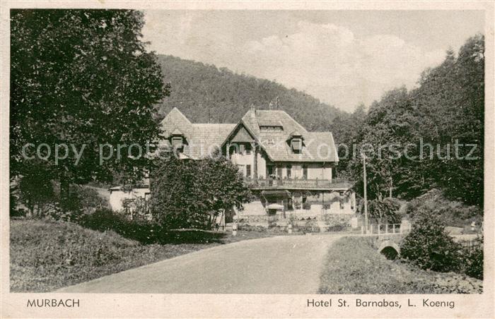 Murbach Elsass Hotel St Barnabas