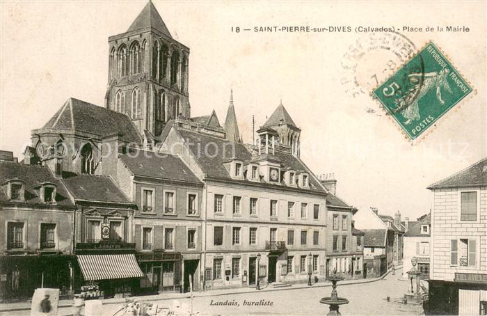Saint-Pierre-sur-Dives Place de la Mairie