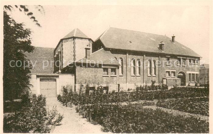 Peronne 80 Somme Monastere des Clarisses Porte de Cloiture et Jardin Potager