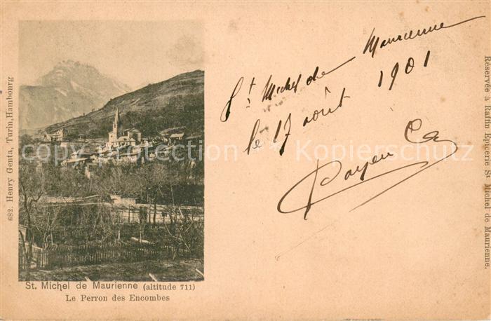 Saint-Michel-de-Maurienne Le Perron des Encombe