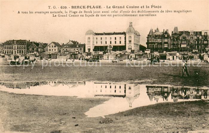 Berck-Plage Le Grand Casino et la Plage