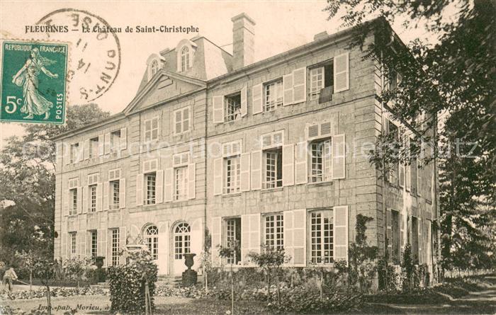 Fleurines Le Chateau de Saint Christophe
