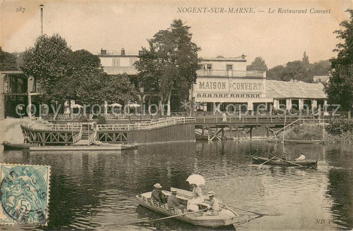 Nogent-sur-Marne 94 Le Restaurant Convert