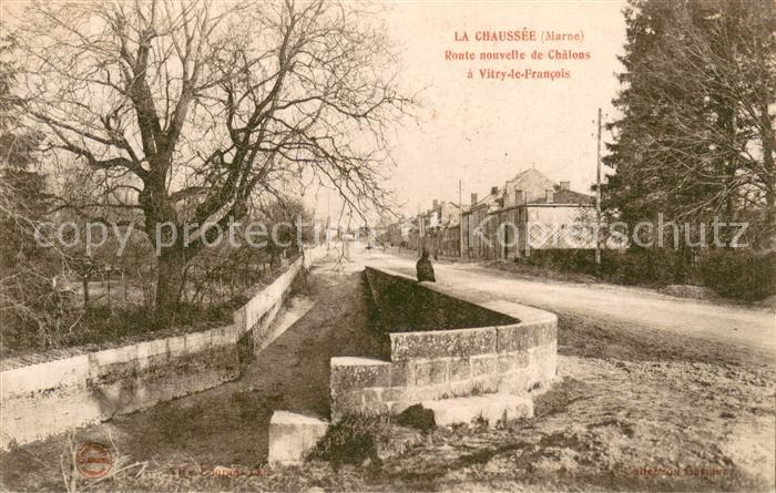 La Chaussee-sur-Marne Route nouvelle de Chalons a Vitry le Fr