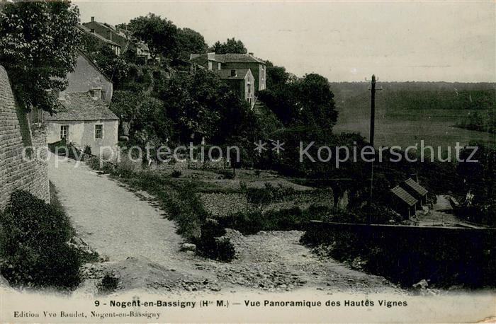 Nogent en Bassigny Vue panoramique des Hautes Vignes