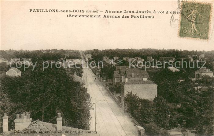 Pavillons-sous-Bois Les Avenue Jean Jaures a vol d oise