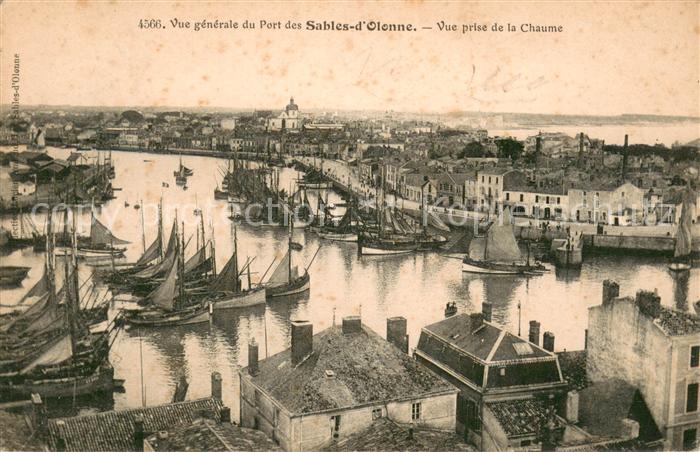 Les Sables-d Olonne Vue prise de la Chaume