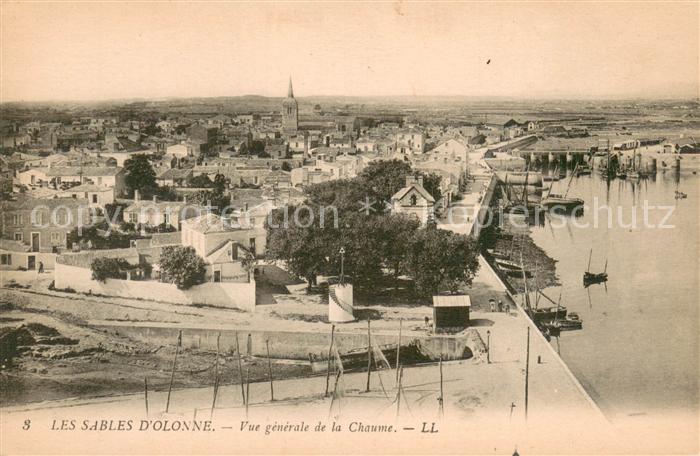 Les Sables-d Olonne Vue generale de la Chaume