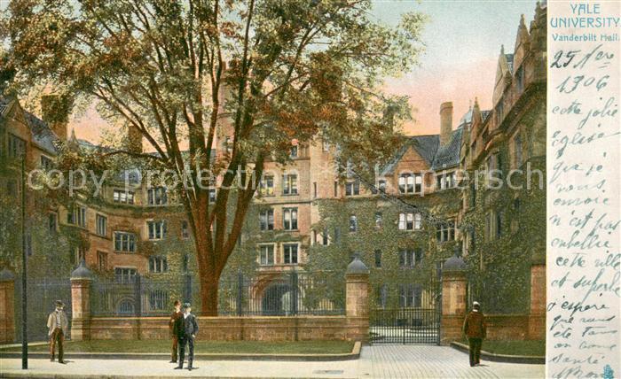New Haven Connecticut Vanderbilt Hall