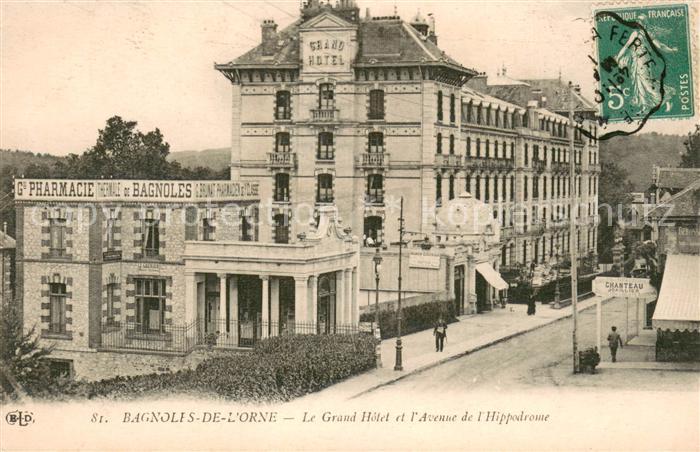 Bagnoles-de-l Orne Le Grand Hotel et l’Avenue de l_Hippodr