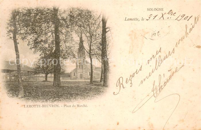 Lamotte-Beuvron Place du Marche