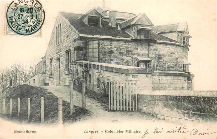 Langres 52 Colombier Militaire