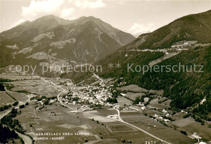 Obervellach Kaernten Fliegeraufnahme
