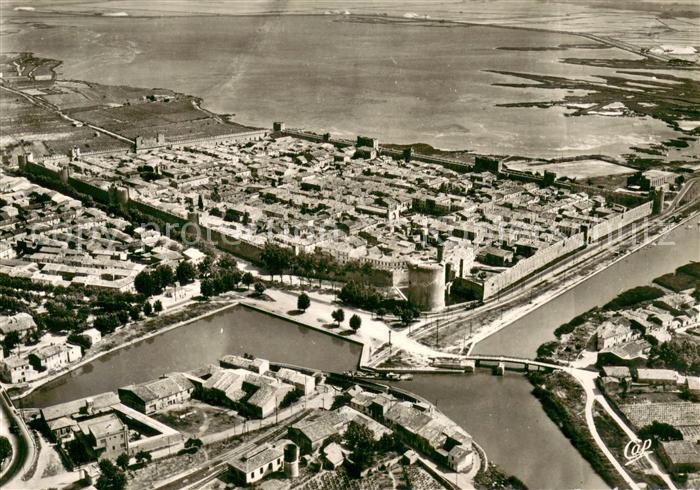 Aigues-Mortes 30 Vue aerienne