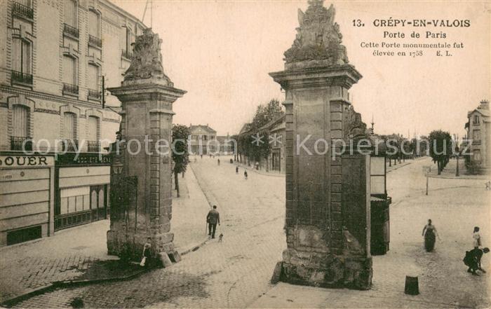 Crepy-en-Valois Porte de Paris
