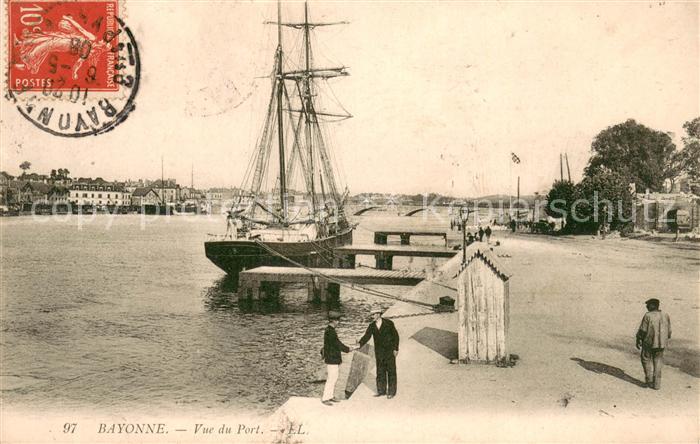 Bayonne 64 Vue du Port