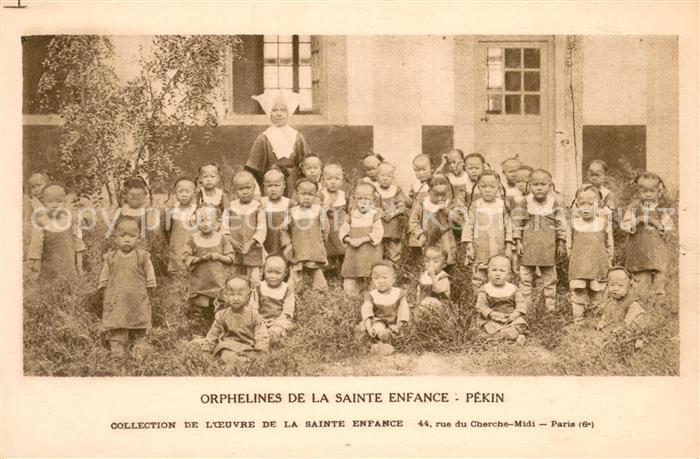 Peking Pekin Beijing Orphelines de la Sainte Enfance