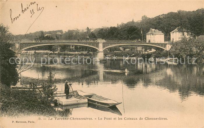 La Varenne-Chennevieres Le Pont et les Coteaux de Chennevieres
